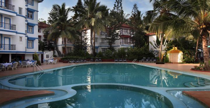 Ferienwohnung Karma Royal Palms Benaulim Exterior foto