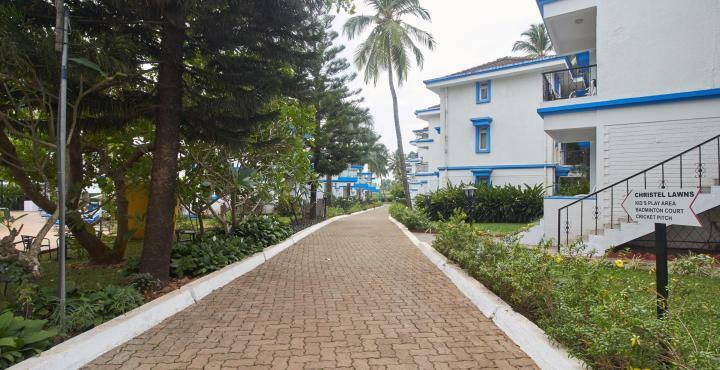 Ferienwohnung Karma Royal Palms Benaulim Exterior foto